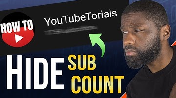 How to HIDE SUBSCRIBER COUNT on YouTube 2022