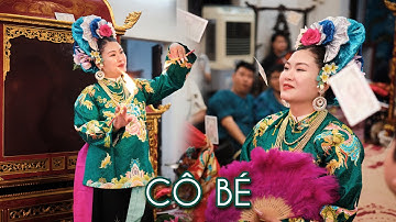 Hát Văn Cô Bé Cực Vui Tại Đền Đông Trạch - Nguyệt Cầm Khuyết Hát Văn