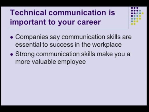 What Is Technical Communication