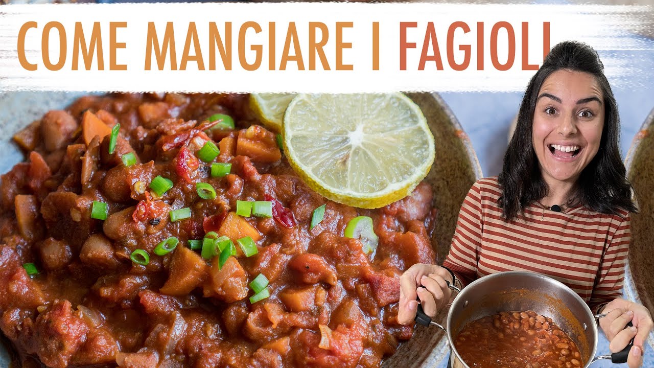 Con i FAGIOLI in scatola faccio un PASTO SEMPLICE e SANO come piace a me!  RICETTE DI GABRI 