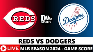 CINCINNATI REDS VS LOS ANGELES DODGERS LIVE ⚾️ MLB Game Score Radio MAY 19, 2024