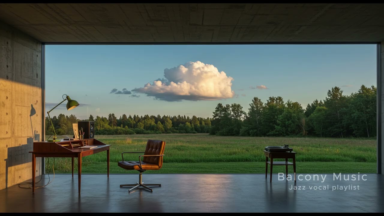 [Playlist] balcony9 | 생각이 깨어나는 순간, 통창 공간에서 듣는 재즈 보컬 – Quiet Jazz Vocals