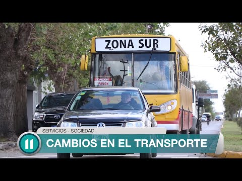 Cambios en el transporte público de pasajeros