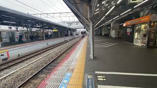 終点岡山駅に到着する赤穂線213系普通岡山行き！