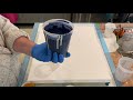 HOLY CELLS BATMAN! Triple Decker Sandwich Pour with Negative Space/Acrylic pouring a must see!