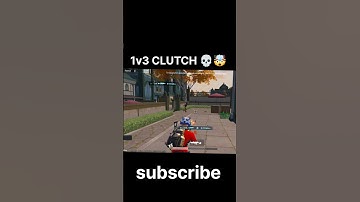 1v3 CLUTCH bgmi ⚰️🤯💀 #bgmi #pubg