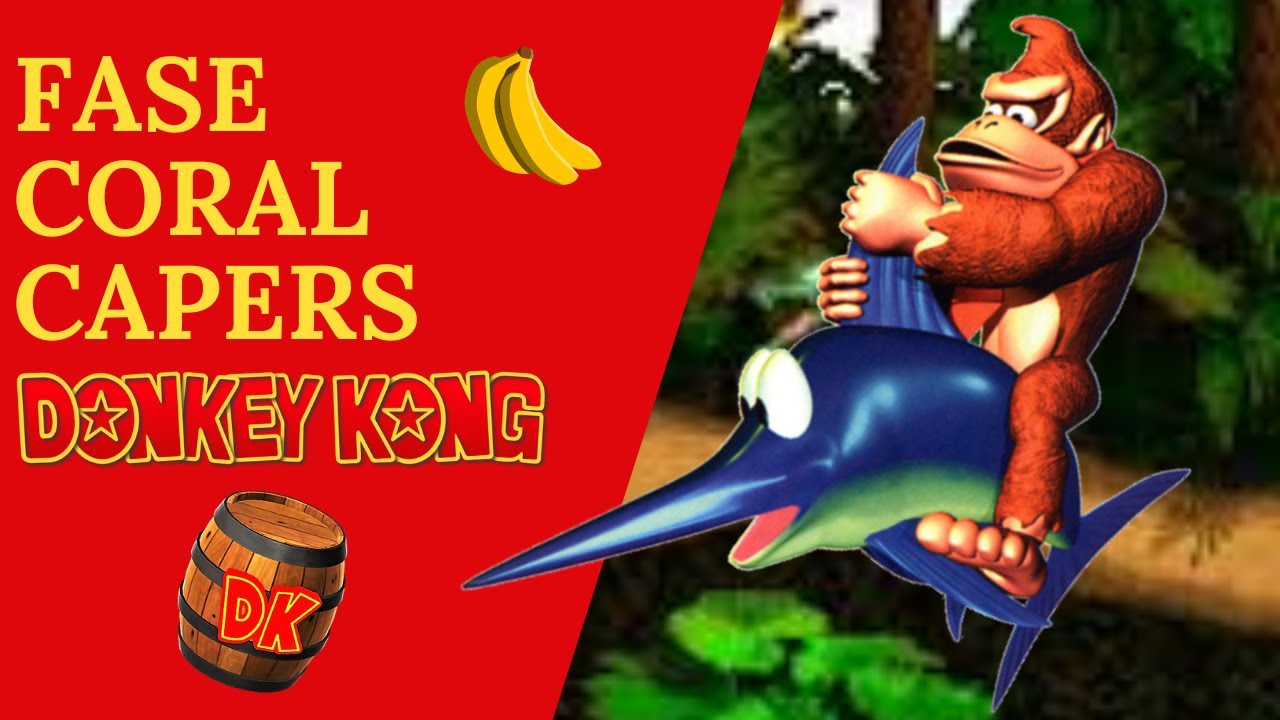 Donkey Kong Country 1 on Sea floor (Coral Capers) - Outré Gallery