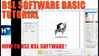 Basic tutorial on using BSL software for laser marking machine screenshot 3