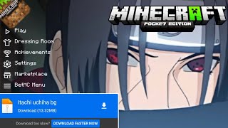 Itachi Uchiha best MCPE UI pack for 1.21+ | best UI pack for 1.21+