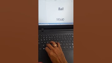 Ball image on MS Word using keyboard shortcuts