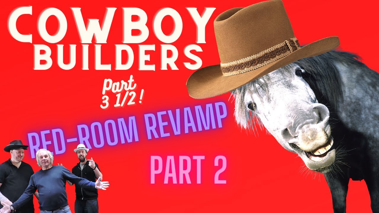 room renovation time lapse (cowboy builders) (studio build time lapse