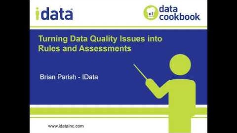 Turning Data Quality Issues into Rules and Assessments