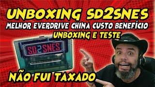 Sd2Snes - Melhor Everdrive Da China - Ali Express Unboxing E Review - Não Fui Taxado - Vale A Pena?