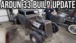 Next Major Steps For The Ardun 33 3 Window Coupe Project