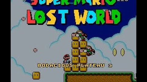 Super Mario Lost World - Bodacious Plateau 3 by myself (SMW level)