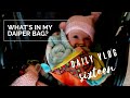 What&#39;s in my diaper bag (like nothing) and Voting// Daily Vlog 16