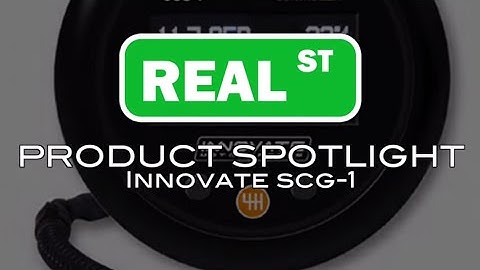 Innovate SCG-1 Boost Controller Wideband o2 AFR Gauge - Real Street Performance