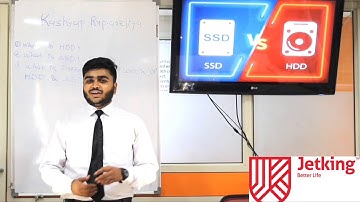 Presentation on Difference Between SSD and HDD by Kashyap Rupareliya|| Jetking Maninagar