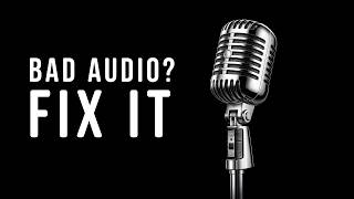 Information Bad Audio Do This Instead. Guide