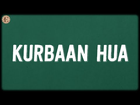 Kurbaan Hua Lyrics Salim Sulaiman Vishal Dadlani