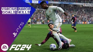 EA FC24 | Vinicius jr goals and skills | PS5 🎧🔥