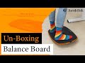 Balance board with foot massage ball unboxing  jacob bek