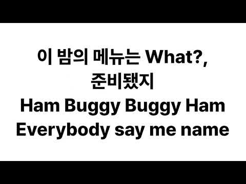 HAMBUGGY BUGGY BOUNCE 한국어 가사 