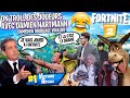 On troll des joueurs sur fortnite avec damien hartmann comdien en doublage voix off cest enorme