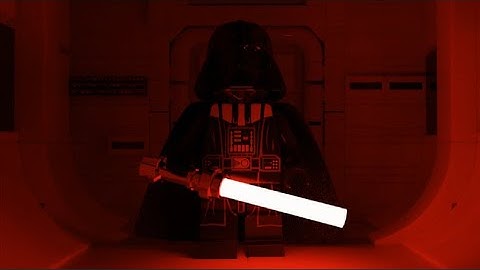 Darth Vader hallway scene in Blender #blender #darth vader #animation