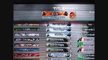 Mw2 all titles and emblems ONLINE for PS3