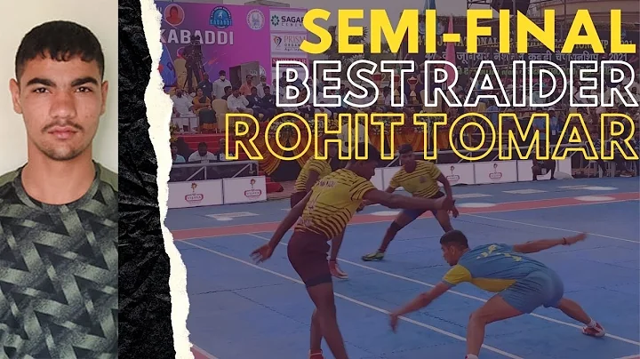 Rohit Tomar - Hand touch expert | Semi final match...