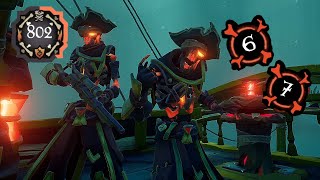 Getting to the remaining 200 levels in duo hourglass (802-1000) | Sea Of Thieves