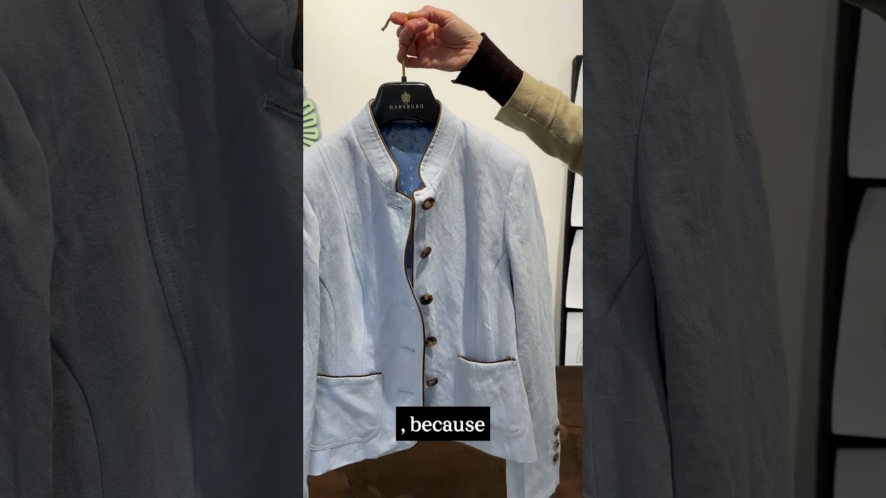 Lainberg Jacket – Sporty Summer Elegance in Linen-Cotton by Habsburg