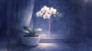 The Orchid After Midnight · 真夜中すぎの蘭 | Calm LoFi Piano for Sleep, Night Bloom & Quiet Stillness screenshot 5