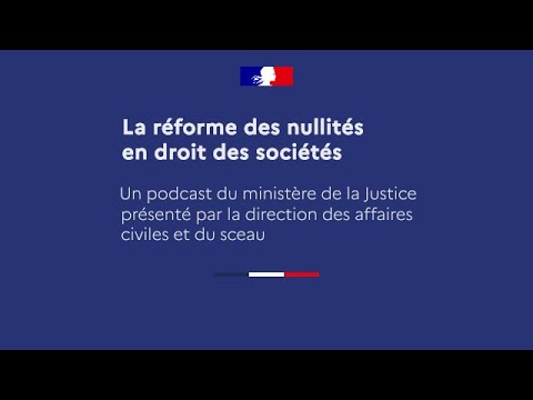 Podcast DACS - La réforme des nullités en droit des sociétés
