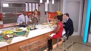 Tamron Hall in patent leather boots - 27-Feb-2015 (part 3)