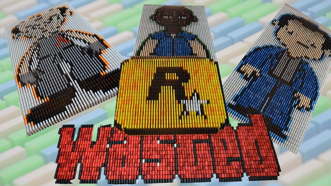 GTA V in 40,000 DOMINOES