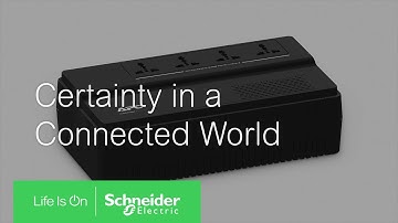New from APC, Easy UPS 1 Ph BV Series