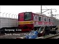 【鬼警笛！】KRLジャボタベック走行シーン - KRL Jabotabek bepergian Video