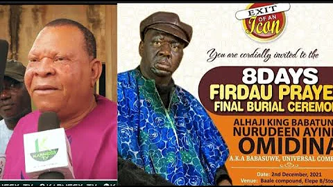 ADEWALE ELESHO CAUGHT CRYING 😭 😭 PROFUSELY AT BABA SUWE 8TH DAYS FIDAU PRAYER ... SEE FULL VIDEO