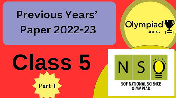 Olympiad Champs Academy: Class 5 NSO Previous years