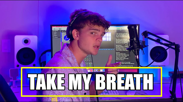 Take My Breath Cover version - Cover performance video thumbnail