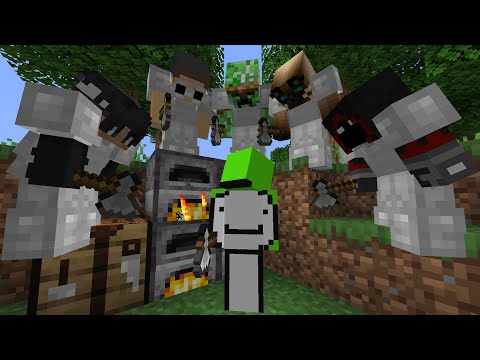 Minecraft Speedrunner VS 5 Hunters