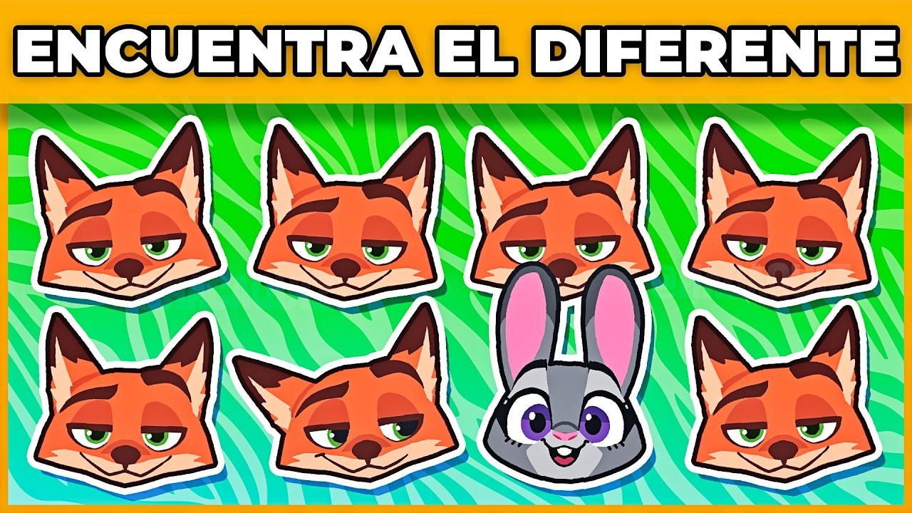 🐰🦊🏙️ ZOOTOPIA | 30 MEGA DESAFÍOS (TRIVIA ANIMADO) ¡Solo el 2% logra todo!  | 🐵 #monoquiz