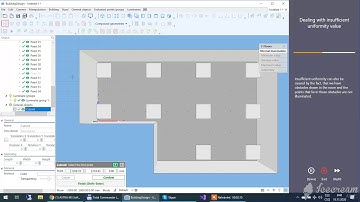 Dealing with unsufficient lighting uniformity value