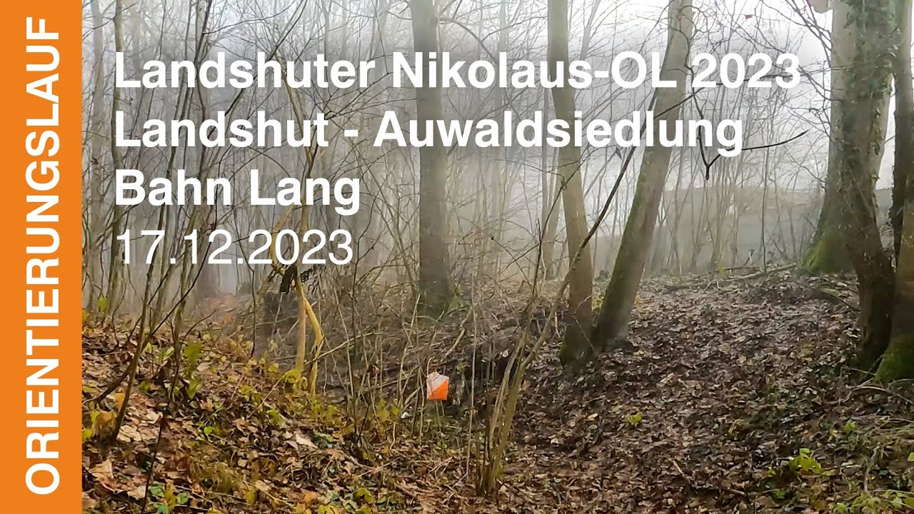 Landshuter Nikolaus-Orientierungslauf 2023 des OLV Landshut vom 17.12.2023