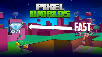 How to get gems fast | Pixel Worlds