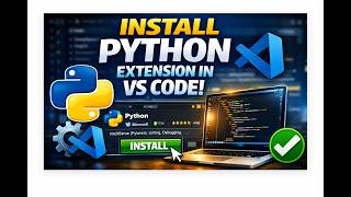 Get python extension on VS Code withthese steps#codingtutorial #pythonanddjangofullstackwebdeveloper Profile
