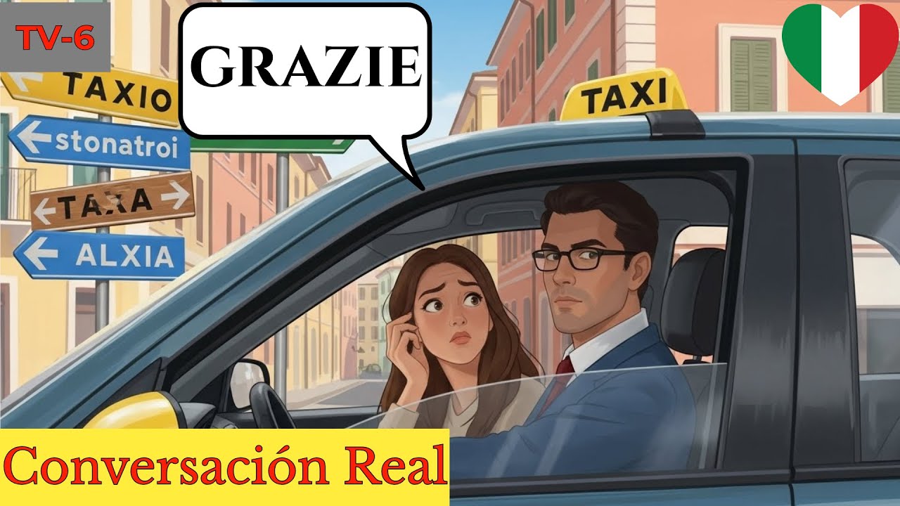 ✅ “Así hablan los italianos en el taxi (y los extranjeros se pierden)” | Italiano en Taxi 🚕
