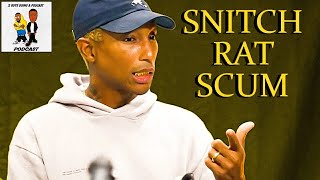 Pharrell Williams Talks About Snitching On Drink Champs